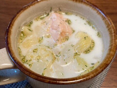 北欧風☆サーモンスープ
